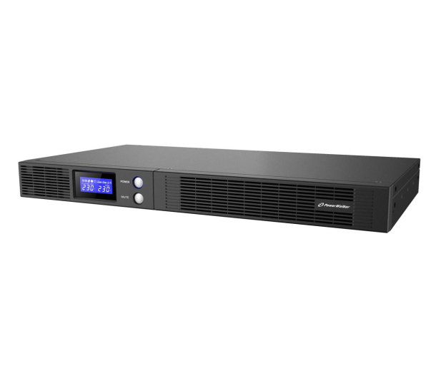 POWERWALKER Zasilacz UPS Line-Interactive 1000VA Rack 19 cali 4x IEC Out, USB HID/RS-232 VI 1000 R1U - 545732 - zdjęcie